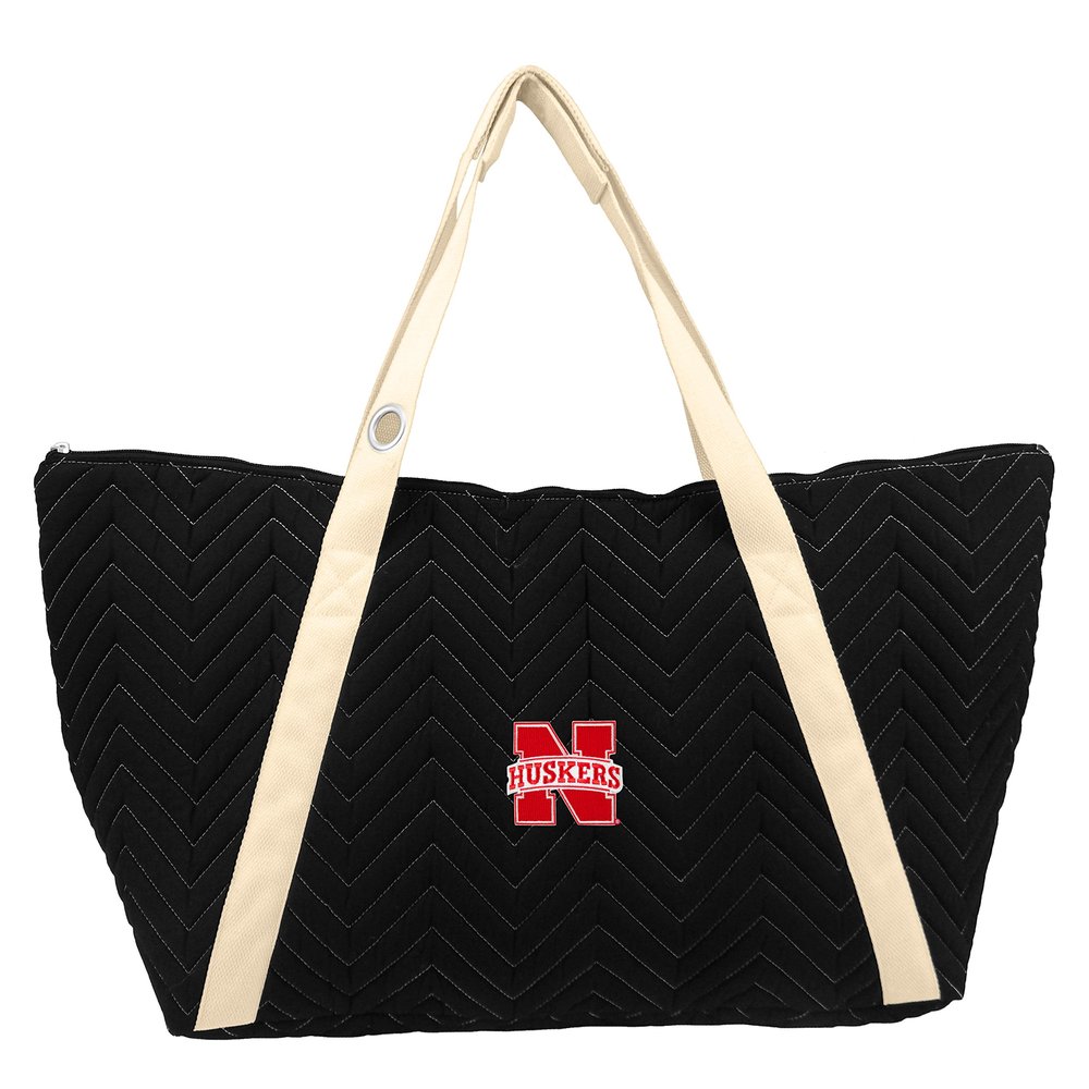 Littlearth Unisex-Adult NCAA North Dakota Fighting Sioux Chev-Stitch Weekender Duffle Bag, Team Color, 14" x 28" x 9"