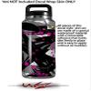 WraptorSkinz Skin Decal Wrap for Yeti Rambler Bottle 36oz Abstract 02 Pink (YETI NOT Included) view 2