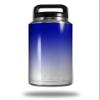 WraptorSkinz Skin Decal Wrap for Yeti Rambler Bottle 36oz Smooth Fades White Blue (YETI NOT Included) view 1