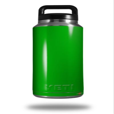 WraptorSkinz Skin Decal Wrap for Yeti Rambler Bottle 36oz Solids Collection Green (YETI NOT Included)