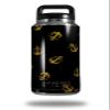 WraptorSkinz Skin Decal Wrap for Yeti Rambler Bottle 36oz Anchors Away Black (YETI NOT Included) view 1