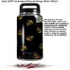 WraptorSkinz Skin Decal Wrap for Yeti Rambler Bottle 36oz Anchors Away Black (YETI NOT Included) view 2