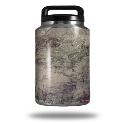 WraptorSkinz Skin Decal Wrap for Yeti Rambler Bottle 36oz Pastel Abstract Gray and Purple (YETI NOT Included)