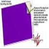 WraptorSkinz Skin Decal Wrap for Yeti Rambler Bottle 36oz Solids Collection Purple (YETI NOT Included) view 3
