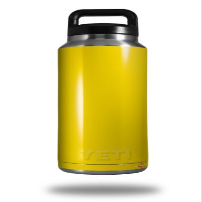WraptorSkinz Skin Decal Wrap for Yeti Rambler Bottle 36oz Solids Collection Yellow (YETI NOT Included)