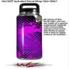 WraptorSkinz Skin Decal Wrap for Yeti Rambler Bottle 36oz Halftone Splatter Hot Pink Purple (YETI NOT Included) view 2