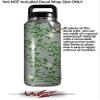 WraptorSkinz Skin Decal Wrap for Yeti Rambler Bottle 36oz Victorian Design Green (YETI NOT Included) view 2