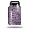 WraptorSkinz Skin Decal Wrap for Yeti Rambler Bottle 36oz Victorian Design Purple (YETI NOT Included) view 1