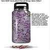 WraptorSkinz Skin Decal Wrap for Yeti Rambler Bottle 36oz Victorian Design Purple (YETI NOT Included) view 2