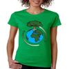 ALLNTRENDS Women's T Shirt Earth Day Save The Planet Shirt (2XL, Irish Green) view 1