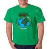 ALLNTRENDS Men's T Shirt Earth Day Save The Planet Shirt (3XL, Irish Green) view 1