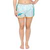 FOCO Miami Dolphins Womens Pinstripe Polyester Short Medium view 1