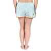 FOCO Miami Dolphins Womens Pinstripe Polyester Short Medium view 3