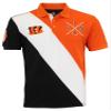 FOCO Cincinnati Bengals Cotton Rugby Polo Diagonal Stripe Medium view 2