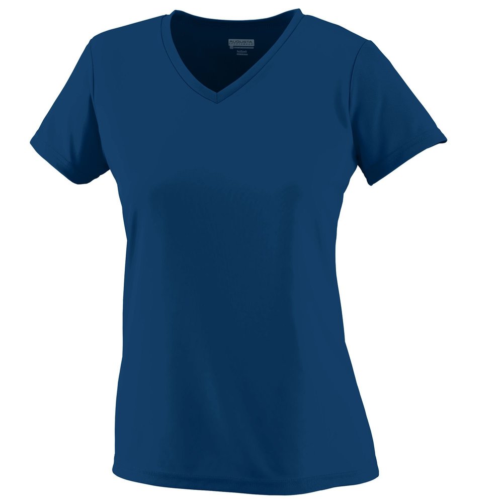 Augusta Sportswear Wicking T-Shirt, 3X-Large, Navy