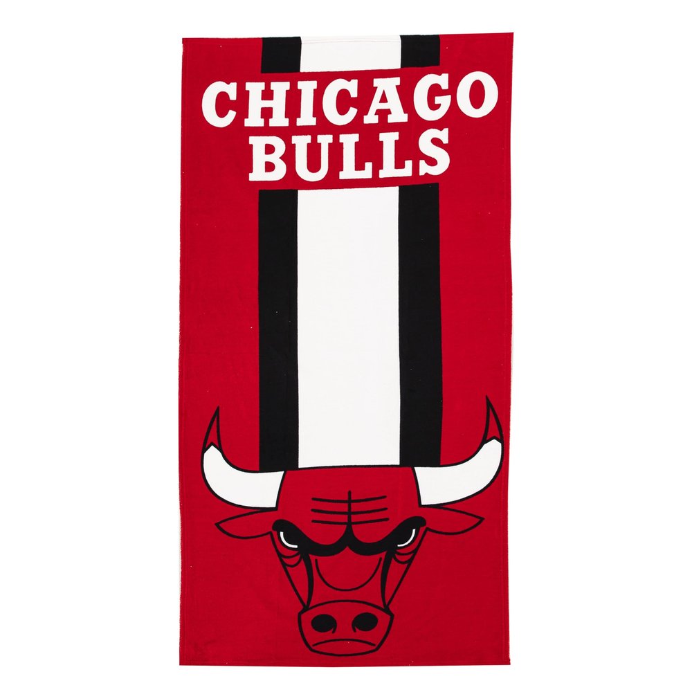 Northwest NBA Chicago Bulls Unisex-Adult Beach Towel, 30" x 60", Zone Read