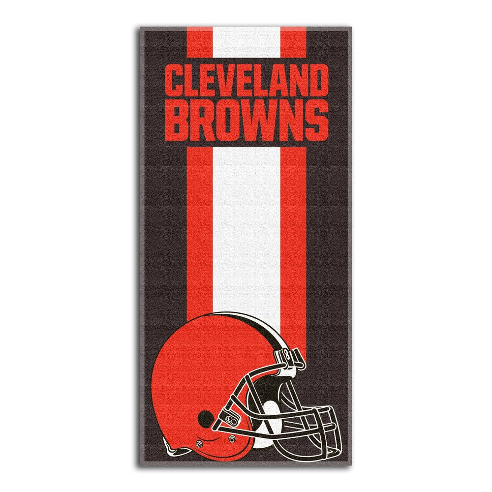 Northwest NFL Cleveland Browns Beach Towel, 30" x 60", Zone Read Legacy