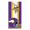 Northwest NFL Minnesota Vikings Unisex-Adult Beach Towel, 30" x 60", Zone Read view 1