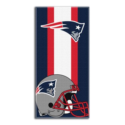 Northwest NFL New England Patriots Unisex-Adult Beach Towel, 30" x 60", Zone Read