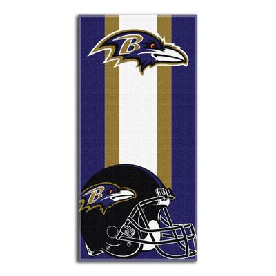 Northwest NFL Baltimore Ravens Unisex-Adult Beach Towel, 30" x 60", Zone Read