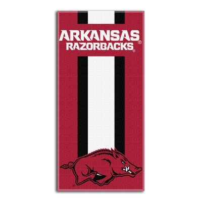 Northwest NCAA Arkansas Razorbacks Unisex-Adult Beach Towel, 30" x 60", Zone Read