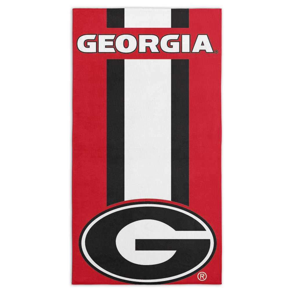 Northwest NCAA Georgia Bulldogs Unisex-Adult Beach Towel, 30" x 60", Zone Read