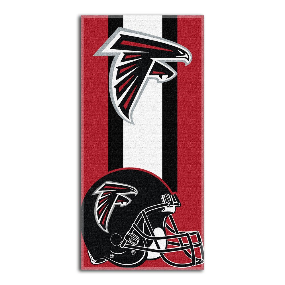 Northwest NFL Atlanta Falcons Unisex-Adult Beach Towel, 30" x 60", Zone Read