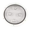 Beckson DP80-W-C White 8 Clear Center Screw-Out Deck Plate Marine RV Boating Accessories view 1