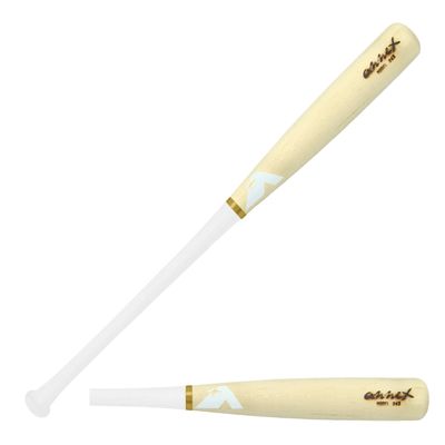 Annex Model 243 Maple Wood Baseball Bat (Matte White Handle/Natural Barrel, 32-Inch/31-Ounce)