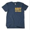 Fox Outdoor Products Two-Sided Imprinted Navy Veteran T-Shirt, Large view 1