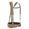 Tasmanian Tiger Warrior Belt MK III, Tactical Battle Belt, MOLLE Webbing, Chest Strap Carrying System, Large, Coyote, TT-7655-346-L view 1