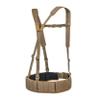 Tasmanian Tiger Warrior Belt MK III, Tactical Battle Belt, MOLLE Webbing, Chest Strap Carrying System, Large, Coyote, TT-7655-346-L view 2