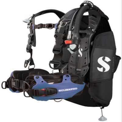 Hydros Pro Men's BCD w/BPI, Blue, X-Large/2X-Large