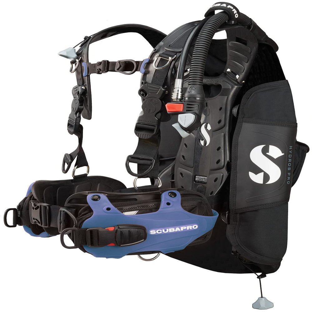 Hydros Pro Men's BCD w/BPI, Blue, X-Large/2X-Large