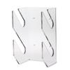 sOURCEONE.ORG Deluxe Tier Skateboard Storage Display Rack - Invisible Clear Acrylic Wall Mount Display view 2