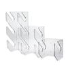 sOURCEONE.ORG Deluxe Tier Skateboard Storage Display Rack - Invisible Clear Acrylic Wall Mount Display view 3