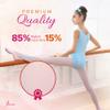 Dancina Ballet Tights Girls Ballerina Pretty Soft Dance Leggings M (6-8) Ballet Pink view 2