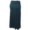 Lock and Love WB670 Womens Fold-Over Maxi Skirt XXXL Teal view 3