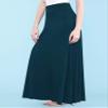 Lock and Love WB670 Womens Fold-Over Maxi Skirt XXXL Teal view 4