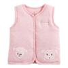 Monvecle Baby Warm Vests Unisex Infant to Toddler Padded Waistcoat (2T-3T, Pink) view 1