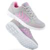DUOYANGJIASHA Womens Sneakers Walking Shoes Comfortable Non Slip Tennis Shoes Breathable Lightweight Footwear for Casual Work Pink view 1