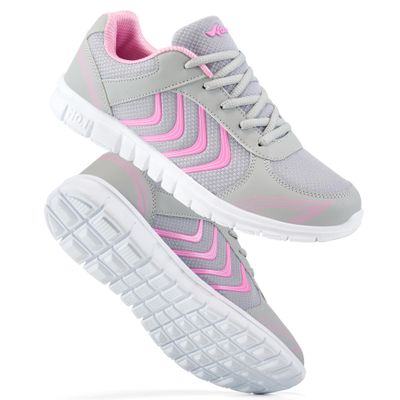 DUOYANGJIASHA Womens Sneakers Walking Shoes Comfortable Non Slip Tennis Shoes Breathable Lightweight Footwear for Casual Work Pink