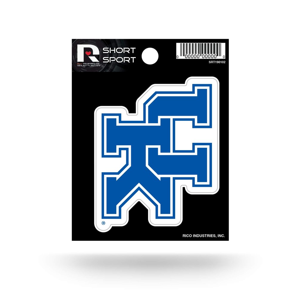 Rico Industries NCAA Kentucky Wildcats Die Cut Team Logo Short Sport Sticker