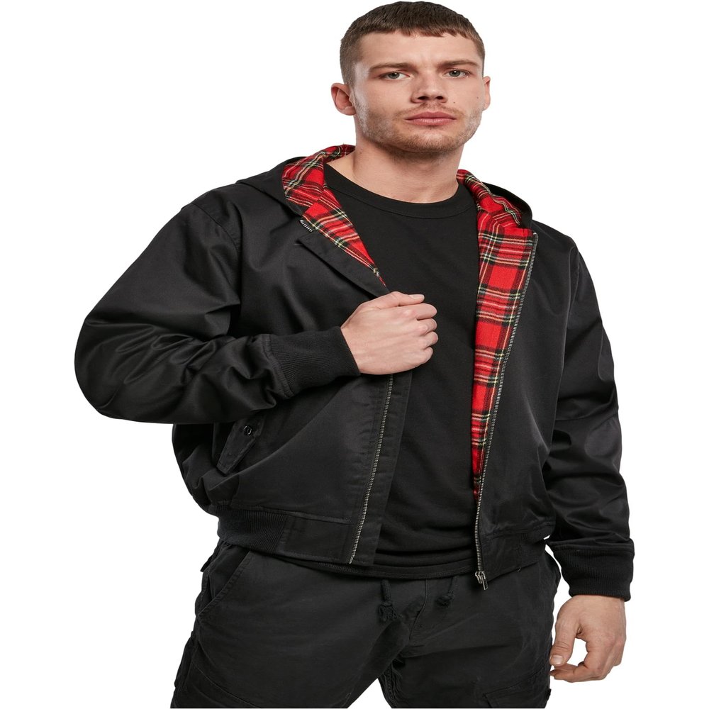 Brandit Lord Canterbury Hooded Jacket Black Size XXL
