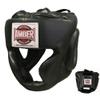 Extreme Full-Face Leather Headgear Ultimate Protection, Black, Medium view 1