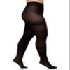 Berkshire womens The Easy On! 40 Denier Plus Size Tights, Black, Queen US view 2