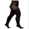 Berkshire Women's The Easy On! Max Coverage Plus Size Tights, Black, 1X-2X view 2