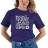 Go All Out XXXXX-Large Purple Adult The Seven Daily Hobbit Meals T-Shirt view 2