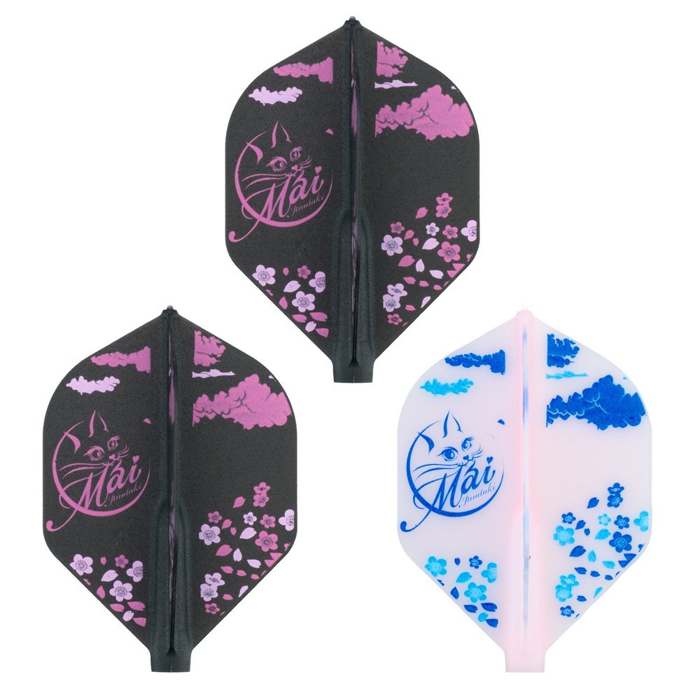COSMO DARTS Flights Fit Flight x Dance ver, 2 Color Mix Rocket