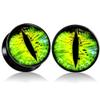 MoDTanOiz 0 Gauge Gauges 0g 8mm Ear Plugs Plug Weight Flesh Tunnels Tunnel Streching Ears Double Flare 2g 00g 0 00 1/2 Steel Stone Wood Earrings Silicone Men Women Black 0g 8mm view 2